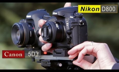 Porównanie aparatów Canon 5D Mark III vs Nikon D800 w filmowaniu Porównanie aparatów Canon 5D Mark III vs Nikon D800 w filmowaniu
